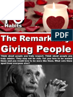 10 Habits Giving People