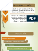 Derecho de Peticion - Giovanny