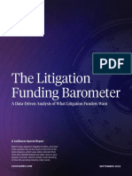 LexShares Litigation Funding Barometer 2022