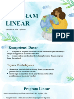 Program Linear - Menentukan Nilai Optimum