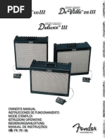 Hot Rod III Deluxe and DeVille - Gamp - Manual