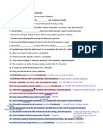 Second Term Revision Extra Practice