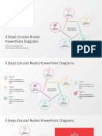7326 05 5 Steps Circular Nodes Powerpoint Diagrams 16x9