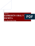 MÓDULO EXPRESIÓN ORAL Y ESCRITA (Actualizado Según Programa) PDF