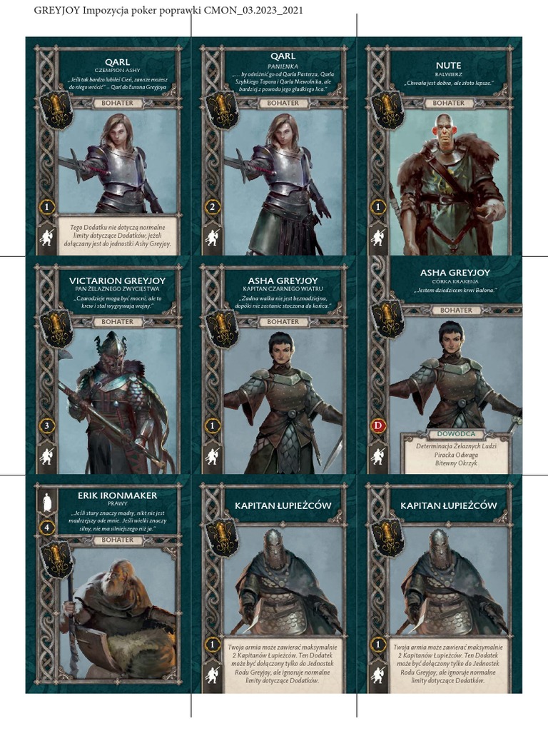 Greyjoy Aktualizacja 2021.S02 | PDF