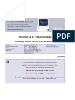 Itinerary Ticket Receipt For CHIBOUB YAHIA MR 20mar22 Lisbon LKX4PY