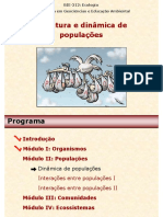 Ecologia de Populações: Dinâmica e Modelos