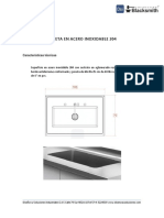 Poceta en Acero Inoxidable 304: Características Técnicas