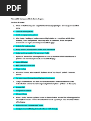 Final test question