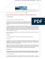 Ocho Caracteristicas de La Direccion Por La Risa y El Buen Humor