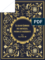 Grimoire Des Sortileges Potions Et Ingredients V1.8