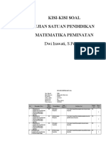 Kisi-Kisi Usp Math Minat Tahun 2023