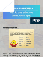 Flexão Dos Adjetivos PDF