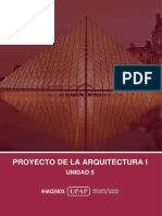Unidad V - Contenido - Proyecto de La Arquitectura I