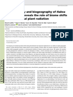 The Phylogeny and Biogeography of Hakea (Proteaceae) Reveals The Role of Biome Shifts in A Continental Plant Radiation