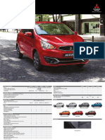 2019 - Ficha Técnica - Mitsubishi Mirage