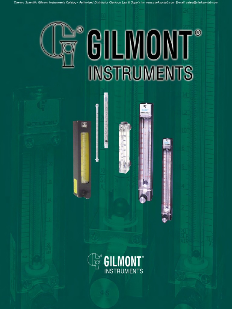 Gilmont Rotametros | PDF | Buoyancy | Fluid Dynamics