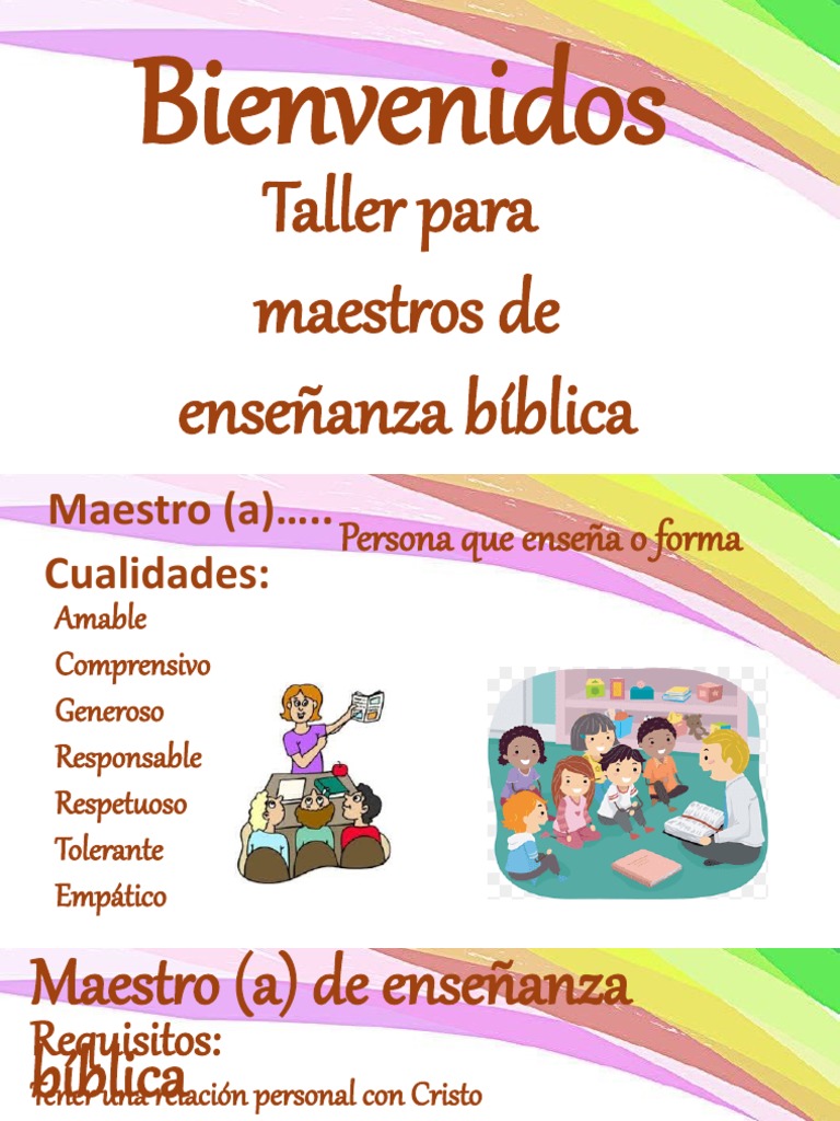 Taller para Maestros de Enseñanza Bíblica | PDF | Evangelio de Mateo