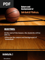 Nature Background of Basketball