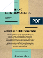 GELOMBANG ELEKTROMAGNETIK