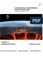 Paket 2 Materi Soal Kebumian Sma