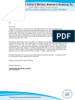 Proposal Letter For The Jsprom PDF Free