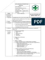 Sop Penatalaksanaan Diare PD Dewasa