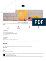 Agua de Mango Colado - Recetas Nestlé PDF