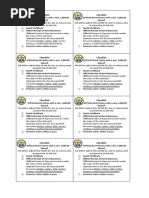 Checklist AFPSLAI Burial Claims