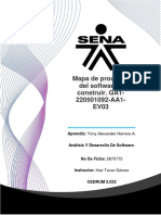 Mapa de Procesos Del Software A Construir. GA1-220501092-AA1-EV 03
