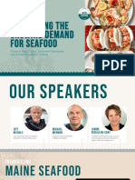 Leveraging The Growing Demand For Seafood: Trends in Food Culture, Consumer Preferences and Product Innovations in Maine