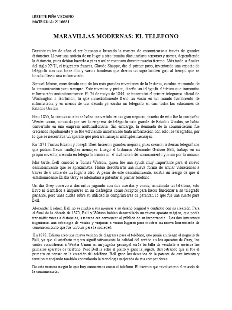 Maravillas Modernas PDF Teléfono