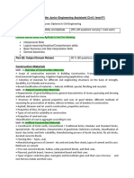 ONGC CIVIL JEA Syllabus222 - 33 PDF