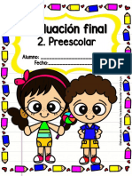 Examen Segundo Preescolar PDF