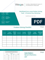 Identifying Errors Using Problem Solving Tools - A Practical Case Workshop PDF