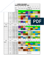 JADWAL PELAJARAN 2022-2023 Baru PDF