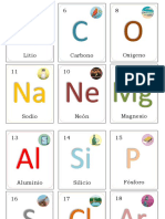 LOTERIA DE LA Tabla Periodica