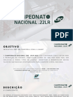 Campeonato Nacional .22LR CBC 2023