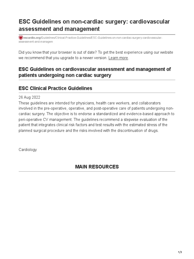 esc-guidelines-on-non-cardiac-surgery-cardiovascular-assessment-and