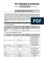 Concurso Jacupiranga