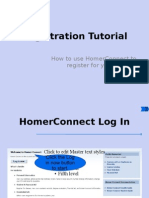 HomerConnect Registration Guide