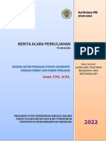 Bap - MK Language Teaching & Research Methodology 2021-2022-Ismail PDF