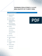 Format Profil Perpustakaan Calon Penerima Bantuan