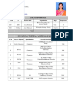 Dr. F.X. Virgin Fraga Employment Profile