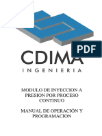 Modulo de Inyeccion A Presion Por Proceso Continuo