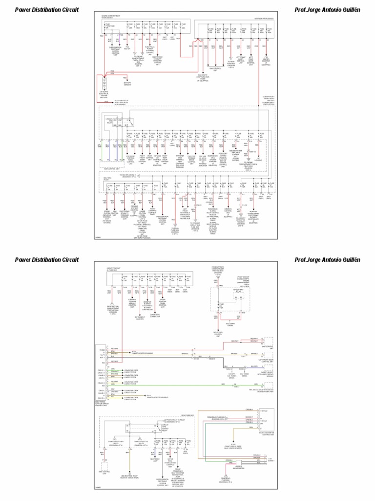 2012 Mercedes Benz ML350 4 Matic Power Distribution Circuit DIAGRAMAS | PDF