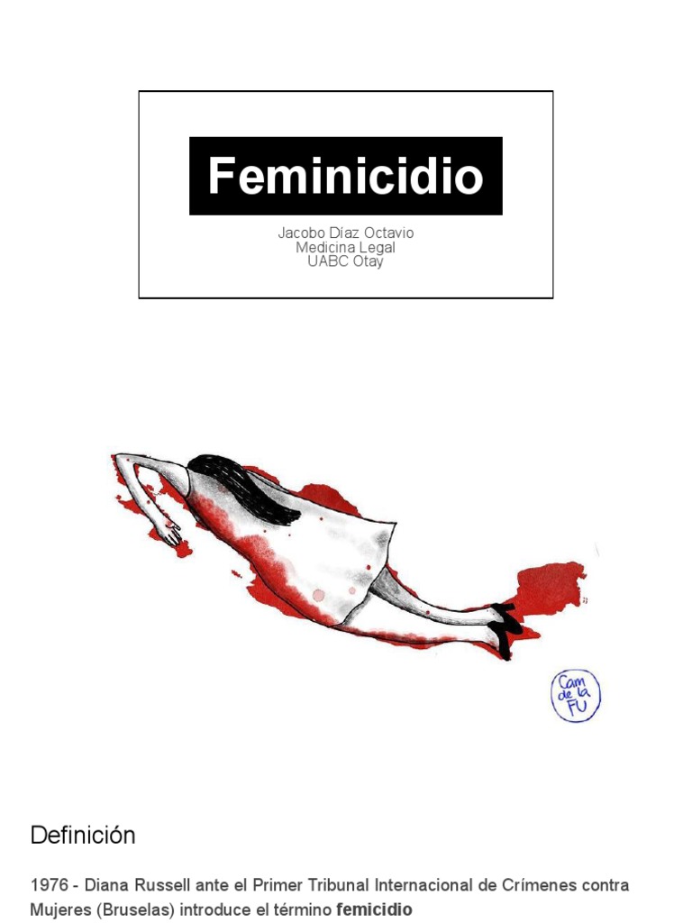 Feminicidio PDF Crímenes Crimen y violencia