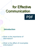Tips for Effective Communication Skills