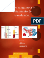 Tipos Sanguã Neos y Tratamiento de Transfusiã N