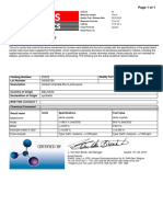 Tds 1000 PPM COA